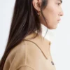 Chaqueta de lana entallada