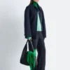 Chaqueta de lana entallada