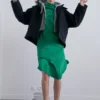Chaqueta de lana oversize