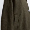 Chaqueta de lana oversize