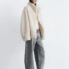 Chaqueta de piel sintética