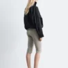 Chaqueta de sarga con cremallera