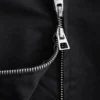 Chaqueta de sarga con cremallera