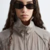 Chaqueta deportiva de mezcla de viscosa