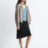 Chaqueta deportiva de mezcla de viscosa