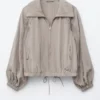 Chaqueta deportiva de mezcla de viscosa