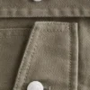 Chaqueta entallada de algodón