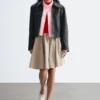 Chaqueta motera de cuero