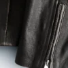 Chaqueta motera de cuero