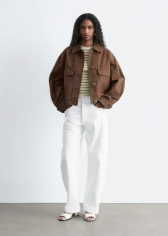 Chaqueta utilitaria de algodón