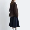 Chaqueta utilitaria oversize con cordón