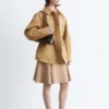 Chaqueta utilitaria oversize con cordón