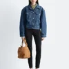 Chaqueta vaquera corta