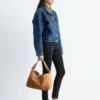 Chaqueta vaquera corta