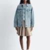 Chaqueta vaquera oversize