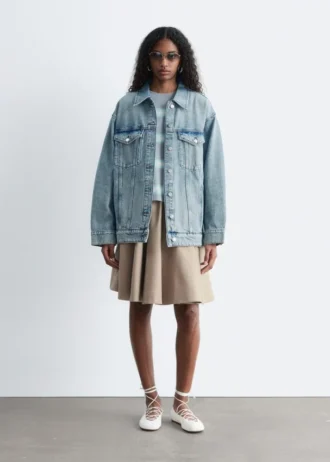 Chaqueta vaquera oversize