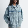 Chaqueta vaquera oversize