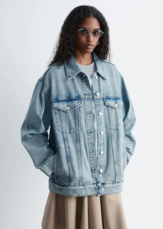 Chaqueta vaquera oversize