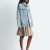 Chaqueta vaquera oversize