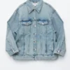 Chaqueta vaquera oversize