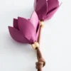 Colgante para bolso con forma de flor