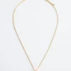 Collar con colgante de corazón