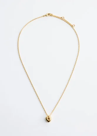 Collar con colgante de corazón
