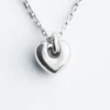 Collar con colgante de corazón