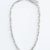 Collar de cadena con clips