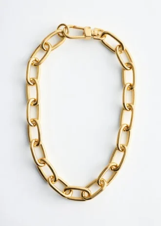 Collar de cadena gruesa