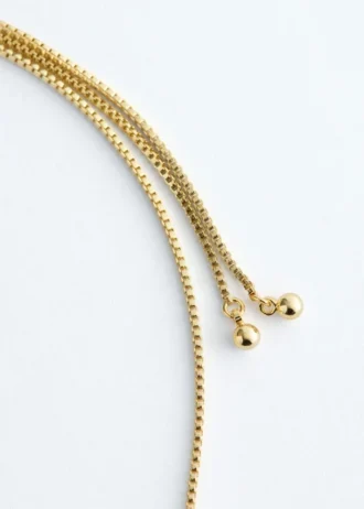 Collar de cuentas en forma de corazón