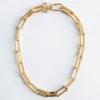 Collar de eslabones gruesos