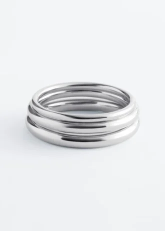 Conjunto de brazaletes tubulares