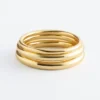 Conjunto de brazaletes tubulares