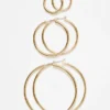 Conjunto de pendientes de aro