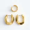Conjunto de pendientes de aro gruesos