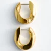 Conjunto de pendientes de aro gruesos