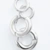 Conjunto de pendientes de aro gruesos