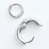 Conjunto de pendientes de aro gruesos