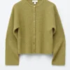 Cárdigan de punto con mezcla de alpaca