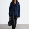 Cárdigan oversize de mezcla de mohair