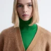 Cárdigan oversize de mezcla de mohair
