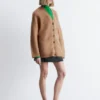 Cárdigan oversize de mezcla de mohair