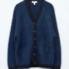 Cárdigan oversize de mezcla de mohair