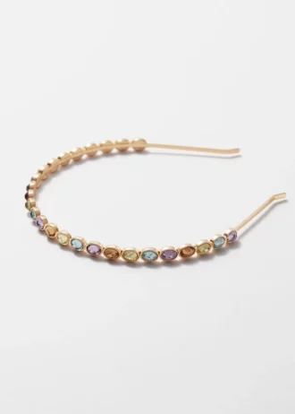 Diadema Alice con cristales brillantes