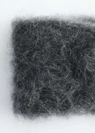 Diadema con nudo retorcido en la parte delantera, mezcla de mohair