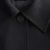 Gabardina de lana con cinturón
