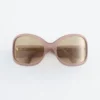 Gafas de sol con montura ovalada extragrande