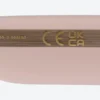 Gafas de sol con montura ovalada extragrande