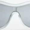 Gafas de sol con montura ovalada llamativa